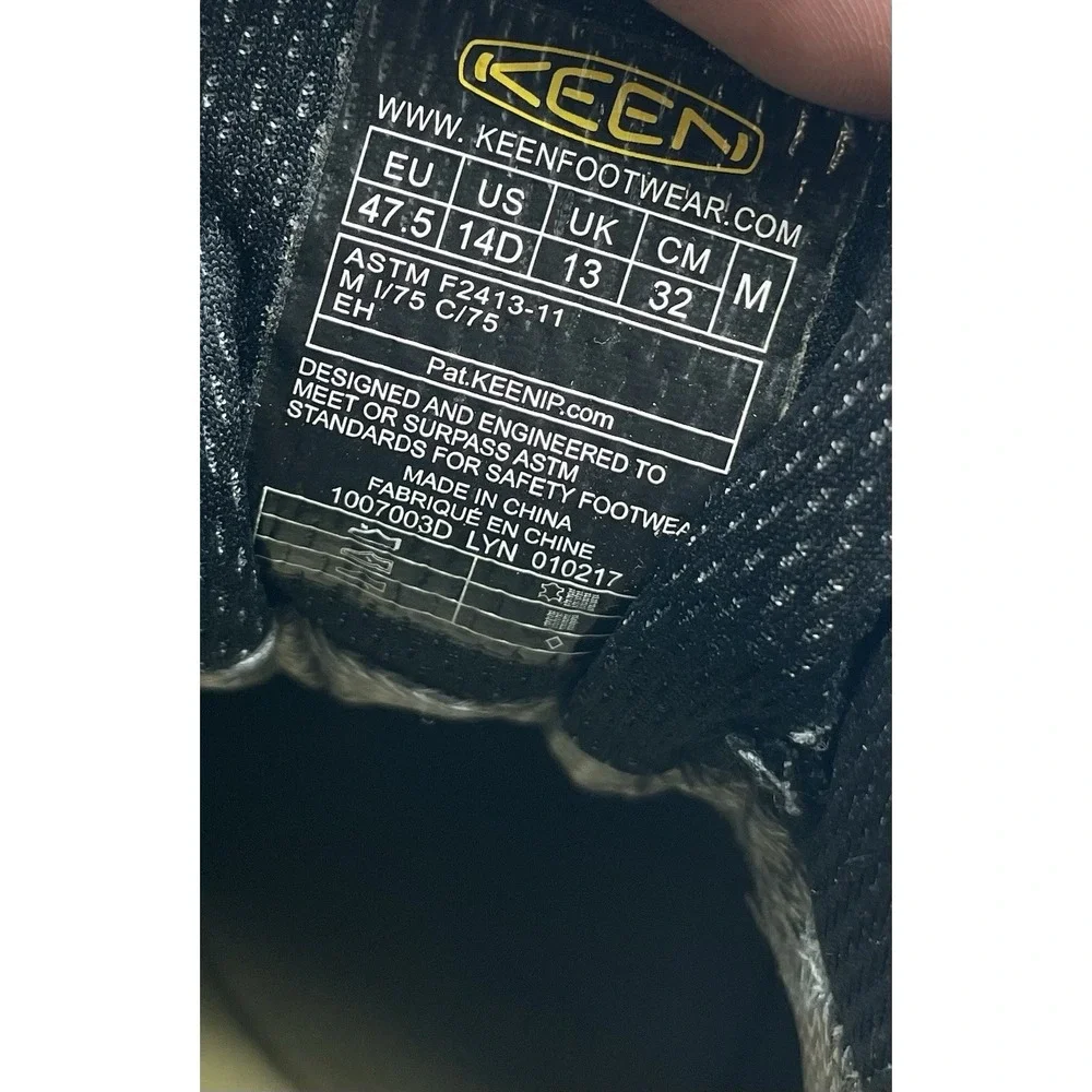 Keen size mens